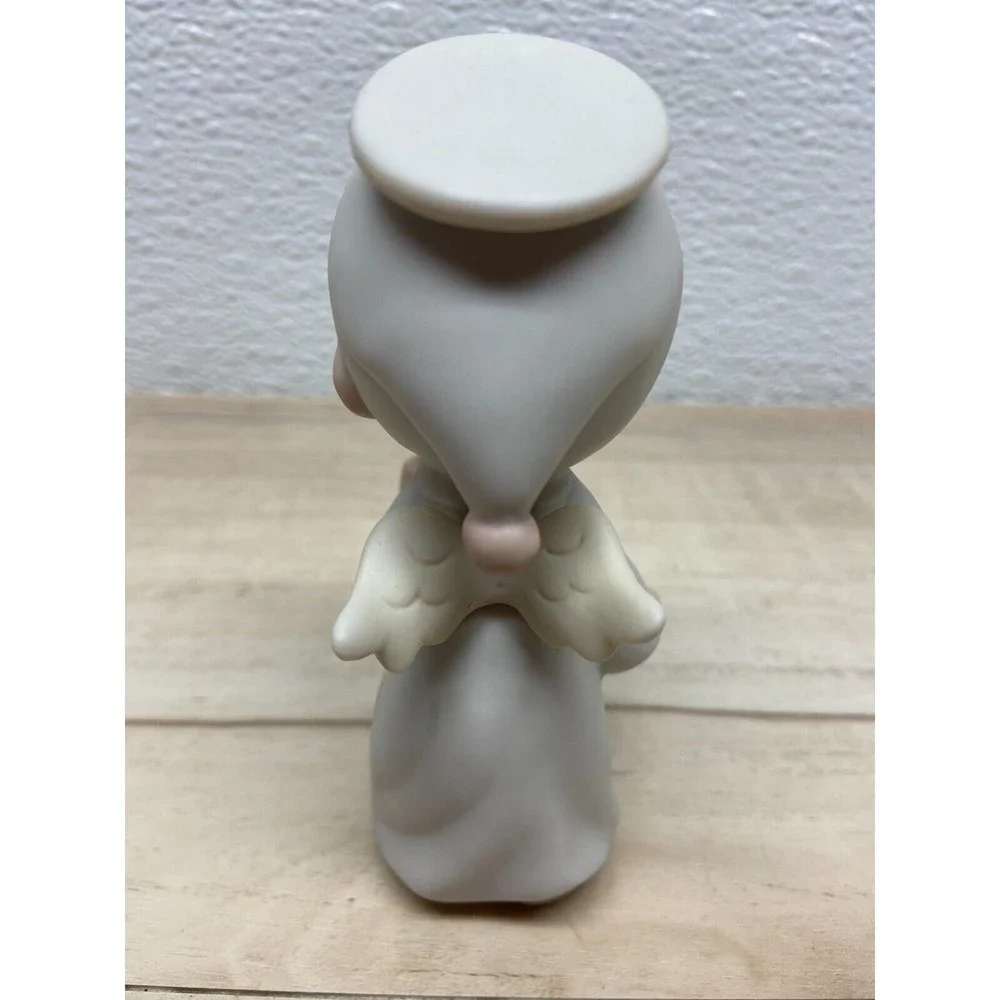 Vtg 1982 Enesco Precious Moments The First Noel Porcelain Figurine
